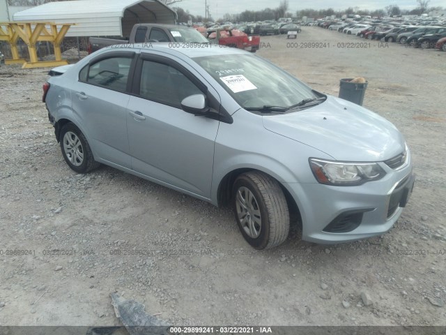 CHEVROLET SONIC 2017 1g1jb5shxh4135501