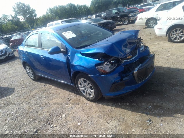 CHEVROLET SONIC 2017 1g1jb5shxh4163489