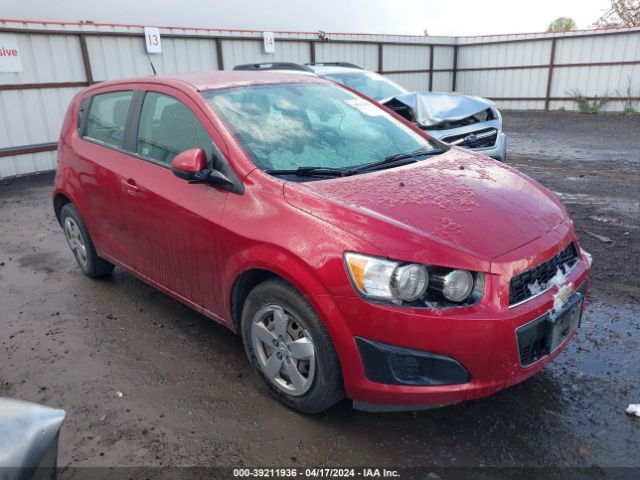 CHEVROLET SONIC 2014 1g1jb6sh2e4186430