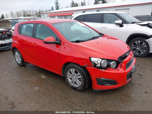 CHEVROLET SONIC 2012 1g1jb6sh3c4134267