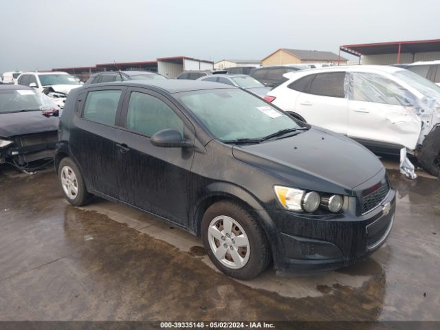 CHEVROLET SONIC 2013 1g1jb6sh5d4220388