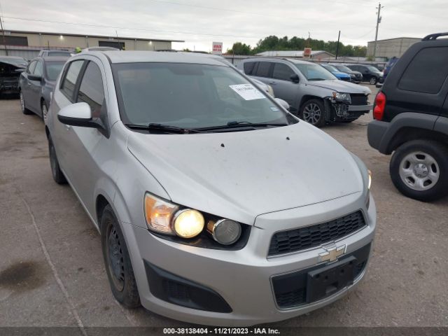 CHEVROLET SONIC 2013 1g1jb6sh8d4229943