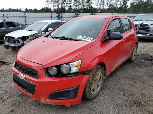 CHEVROLET SONIC LS 2015 1g1jb6sh9f4185910