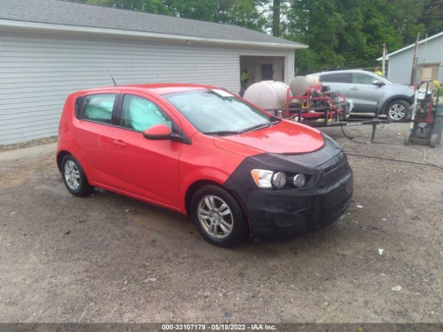 CHEVROLET SONIC 2012 1g1jb6shxc4141135