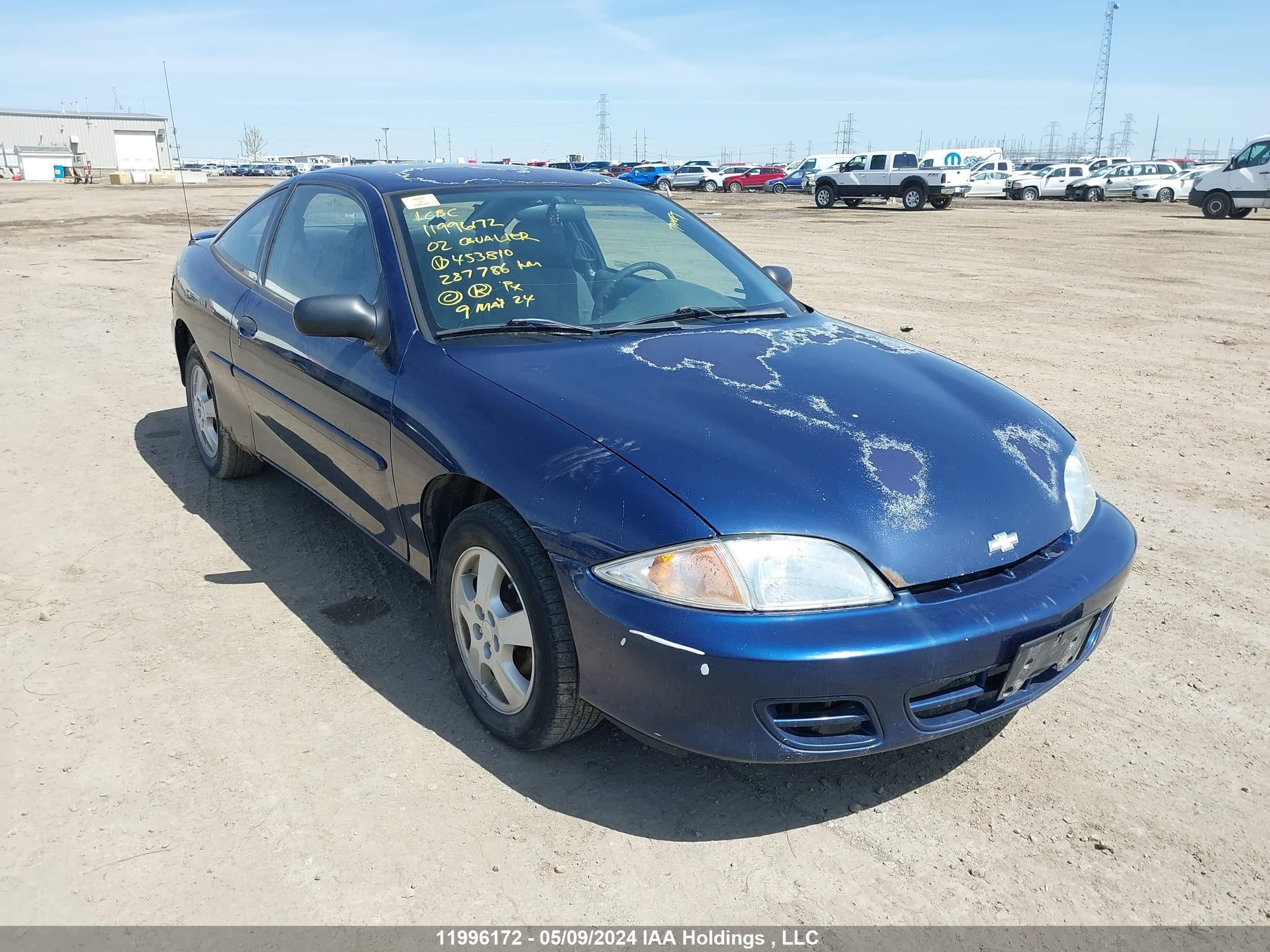 CHEVROLET CAVALIER 2002 1g1jc124127453810