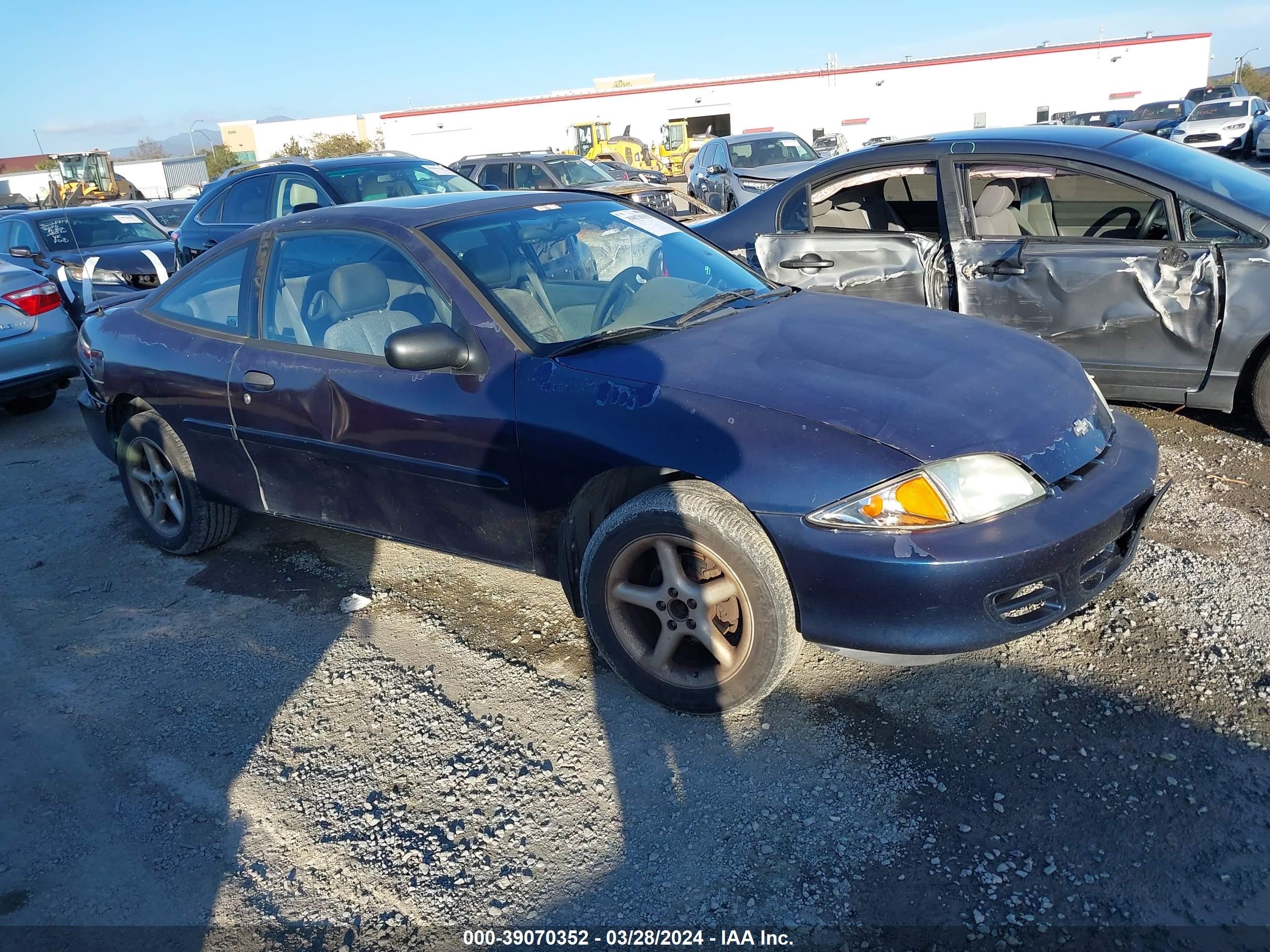 CHEVROLET CAVALIER 2002 1g1jc124x27489074