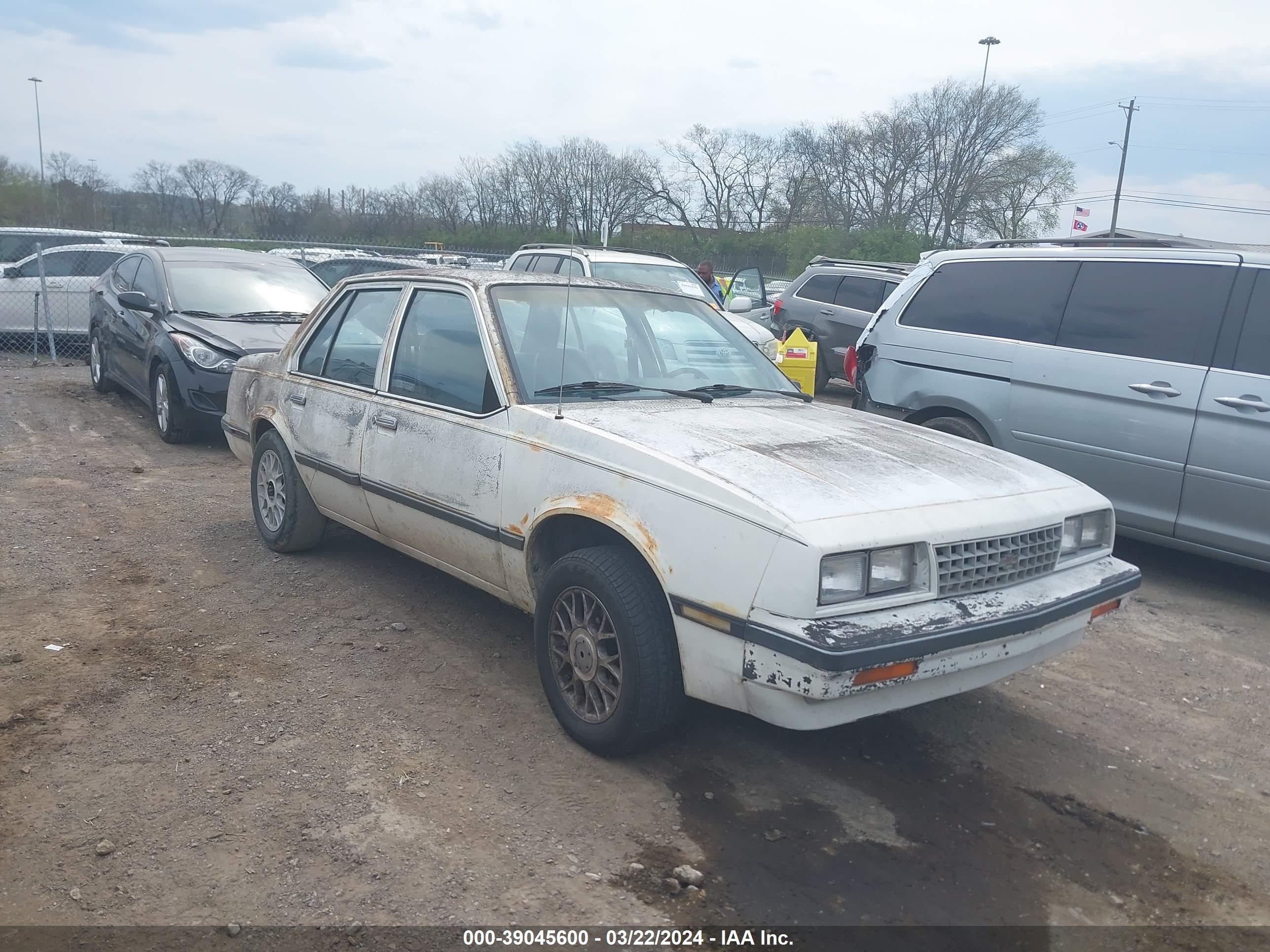 CHEVROLET CAVALIER 1987 1g1jc5110hj197203