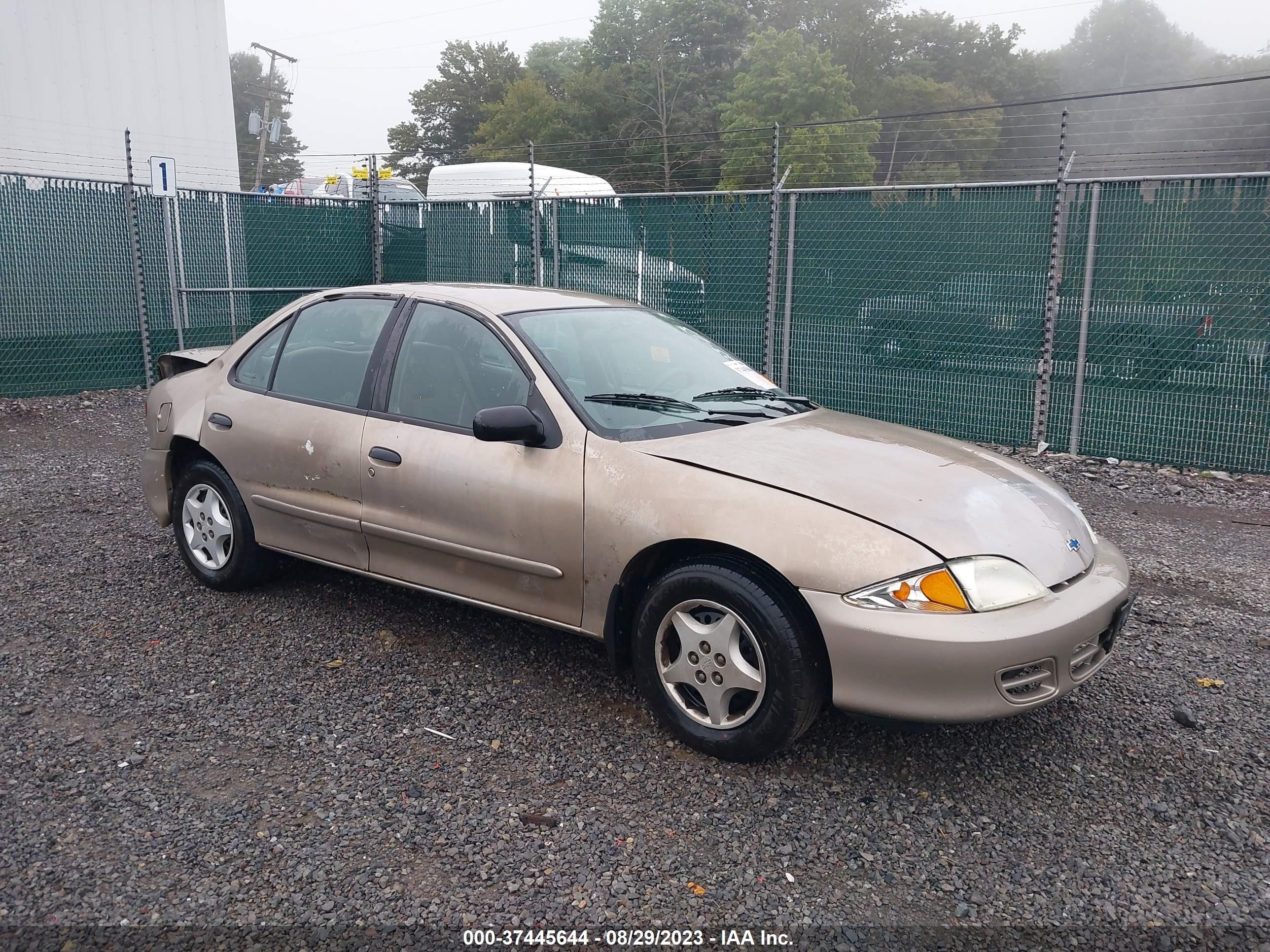 CHEVROLET CAVALIER 2002 1g1jc524127130025