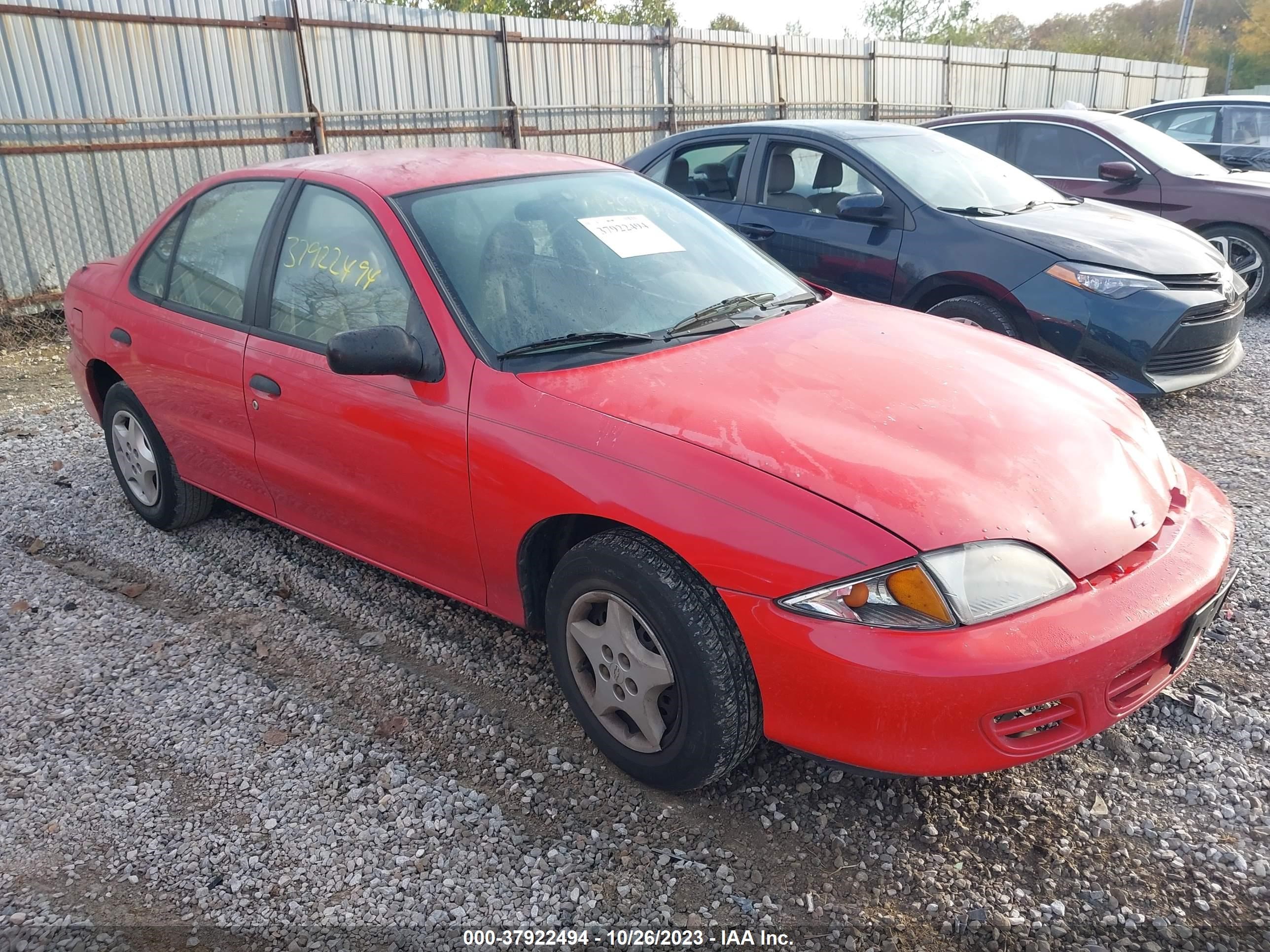 CHEVROLET CAVALIER 2001 1g1jc524517248139