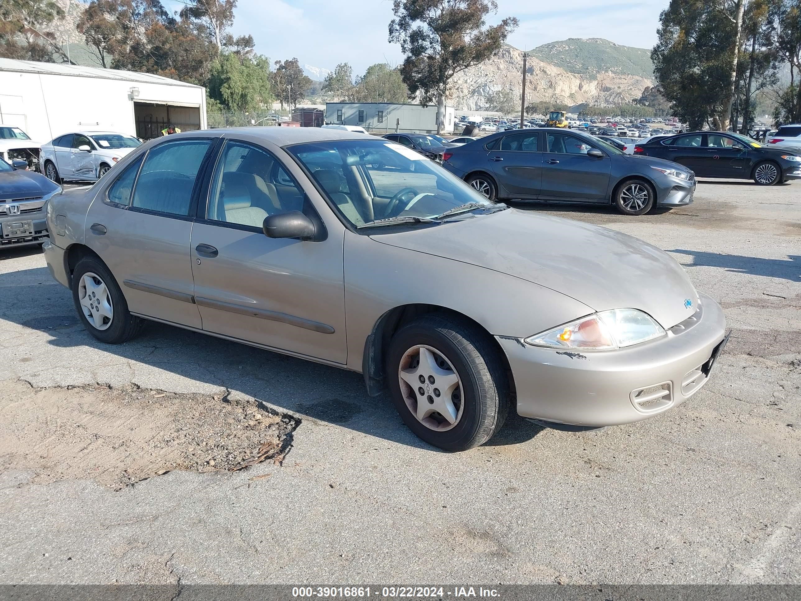 CHEVROLET CAVALIER 2002 1g1jc524727107395