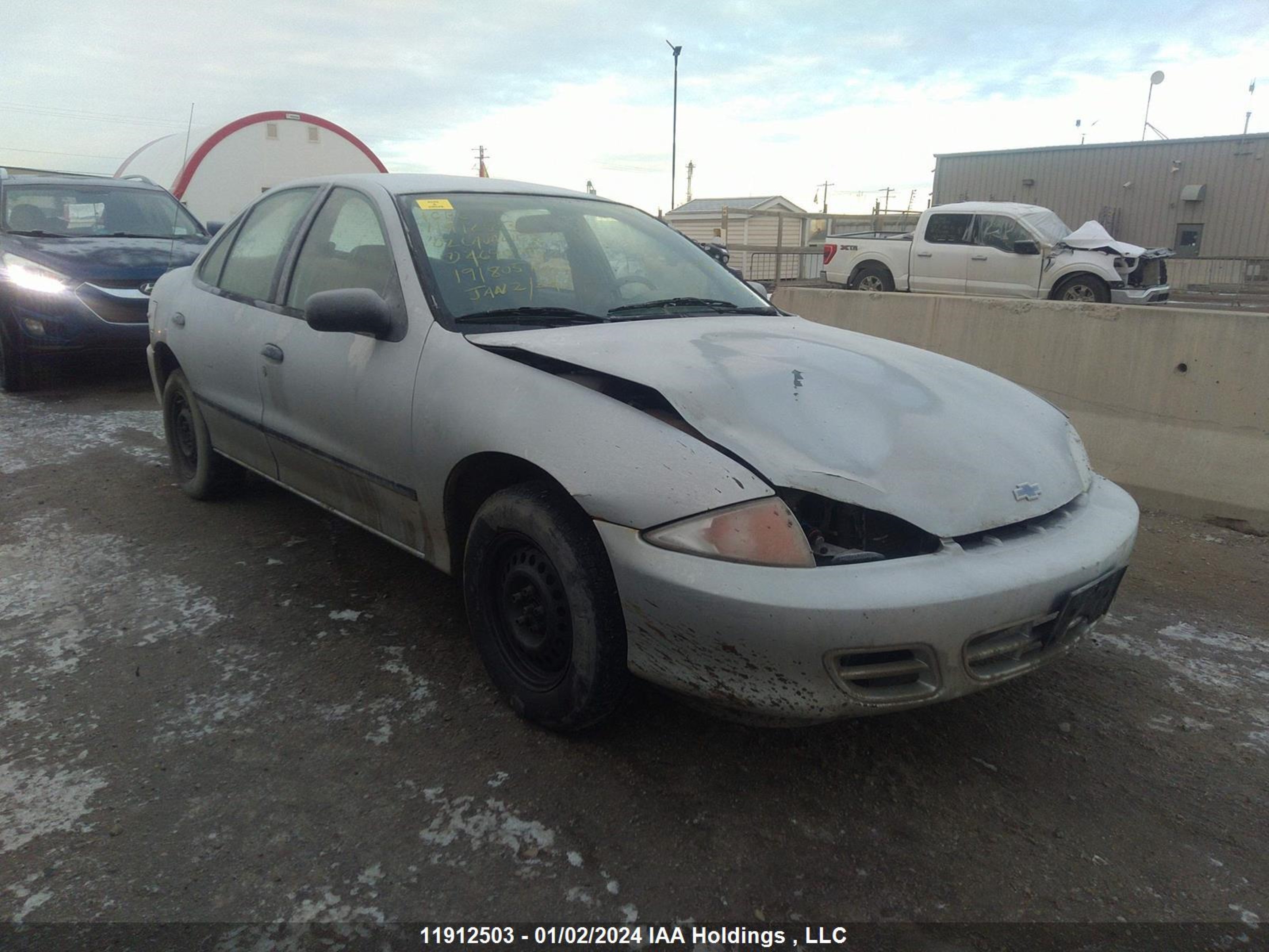 CHEVROLET CAVALIER 2002 1g1jc524727469095