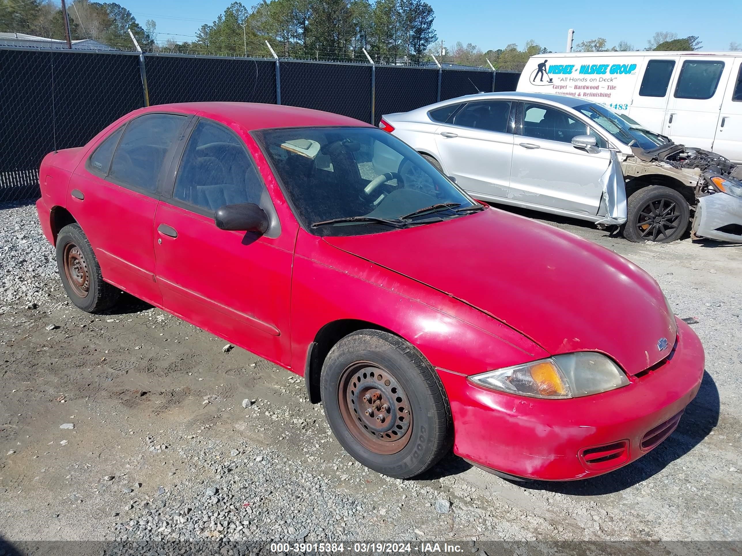 CHEVROLET CAVALIER 2002 1g1jc524927140687