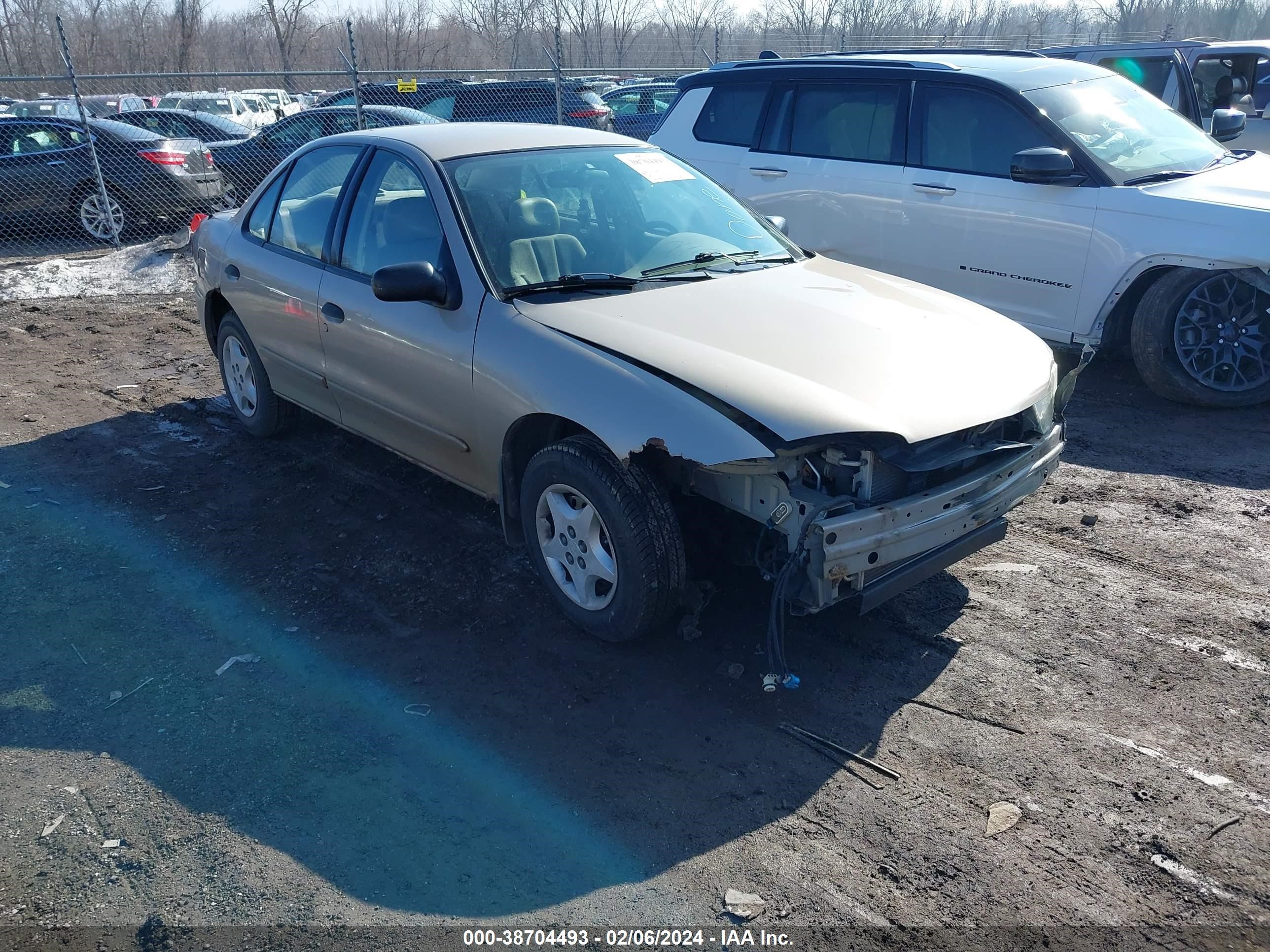 CHEVROLET CAVALIER 2003 1g1jc52f237160878