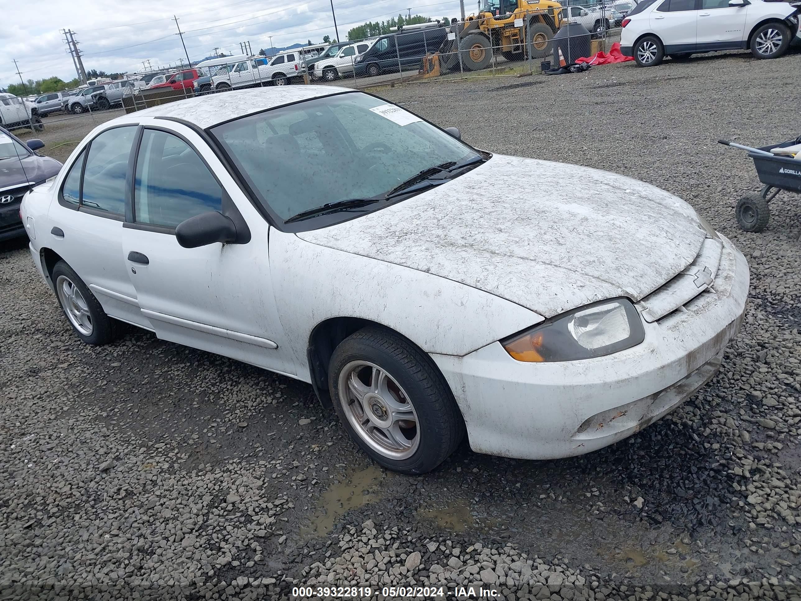 CHEVROLET CAVALIER 2003 1g1jc52f537161152