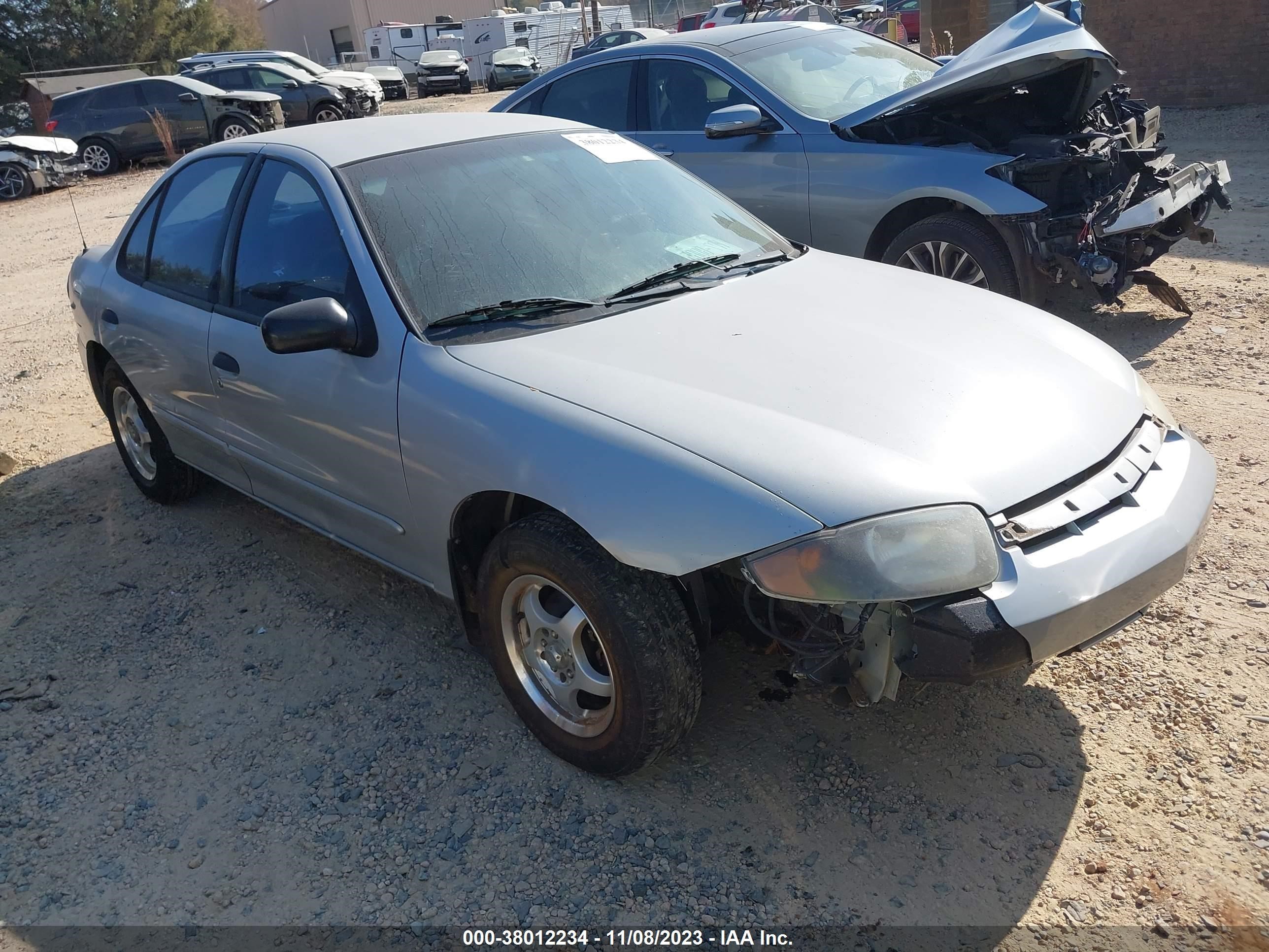 CHEVROLET CAVALIER 2003 1g1jc52f937137162