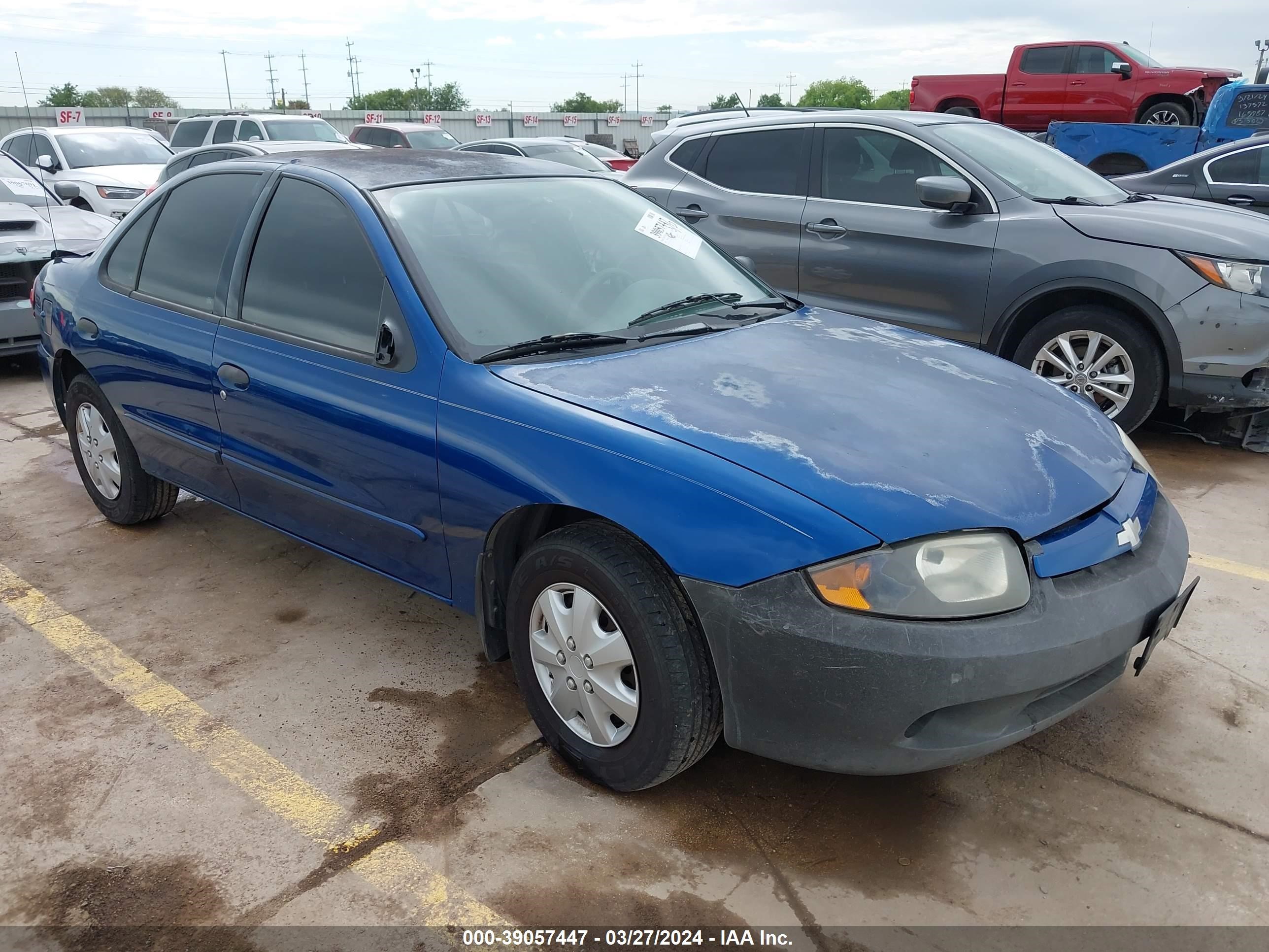 CHEVROLET CAVALIER 2003 1g1jc52f937315779