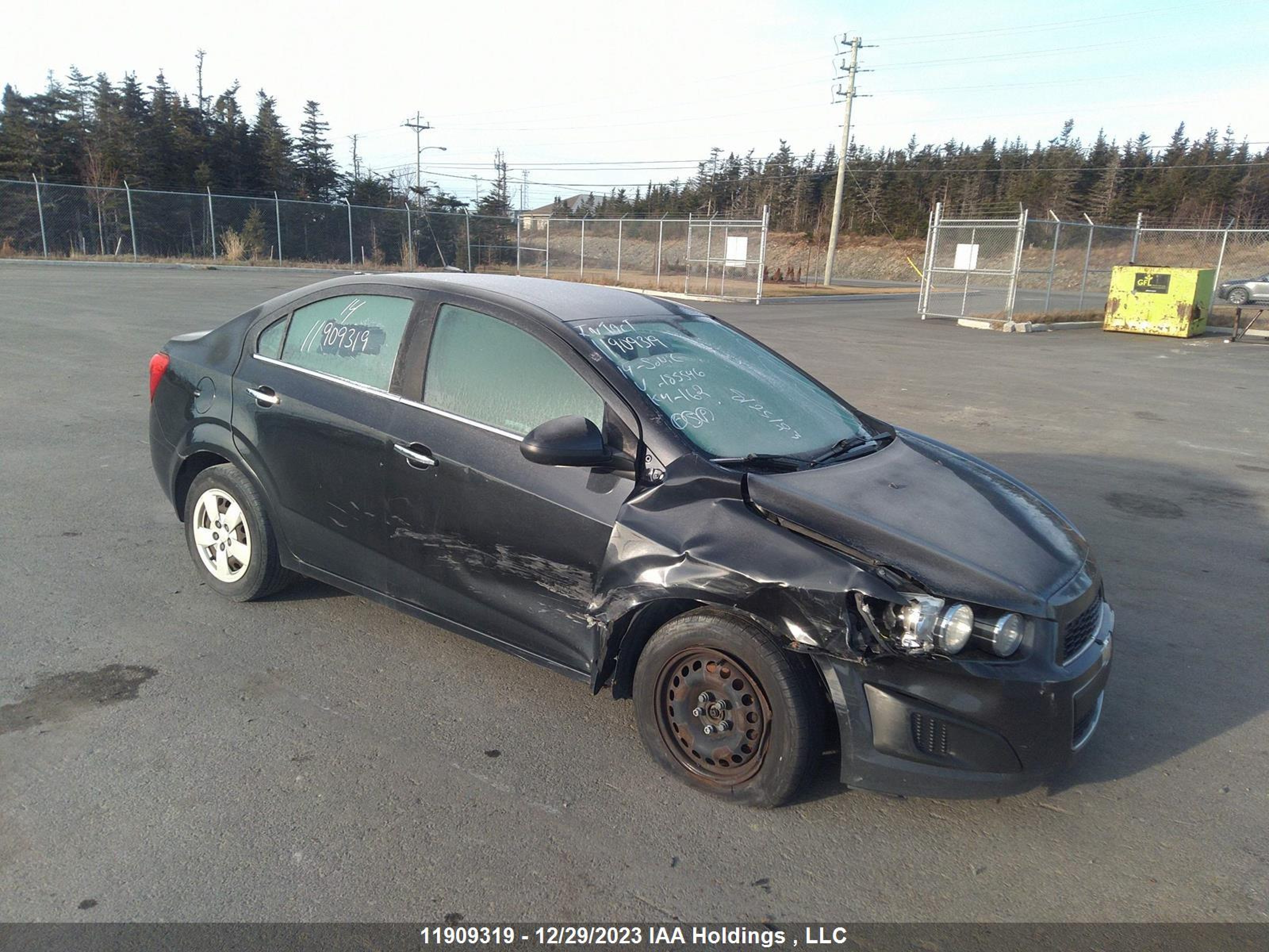 CHEVROLET SONIC 2014 1g1jc5eh1e4185546