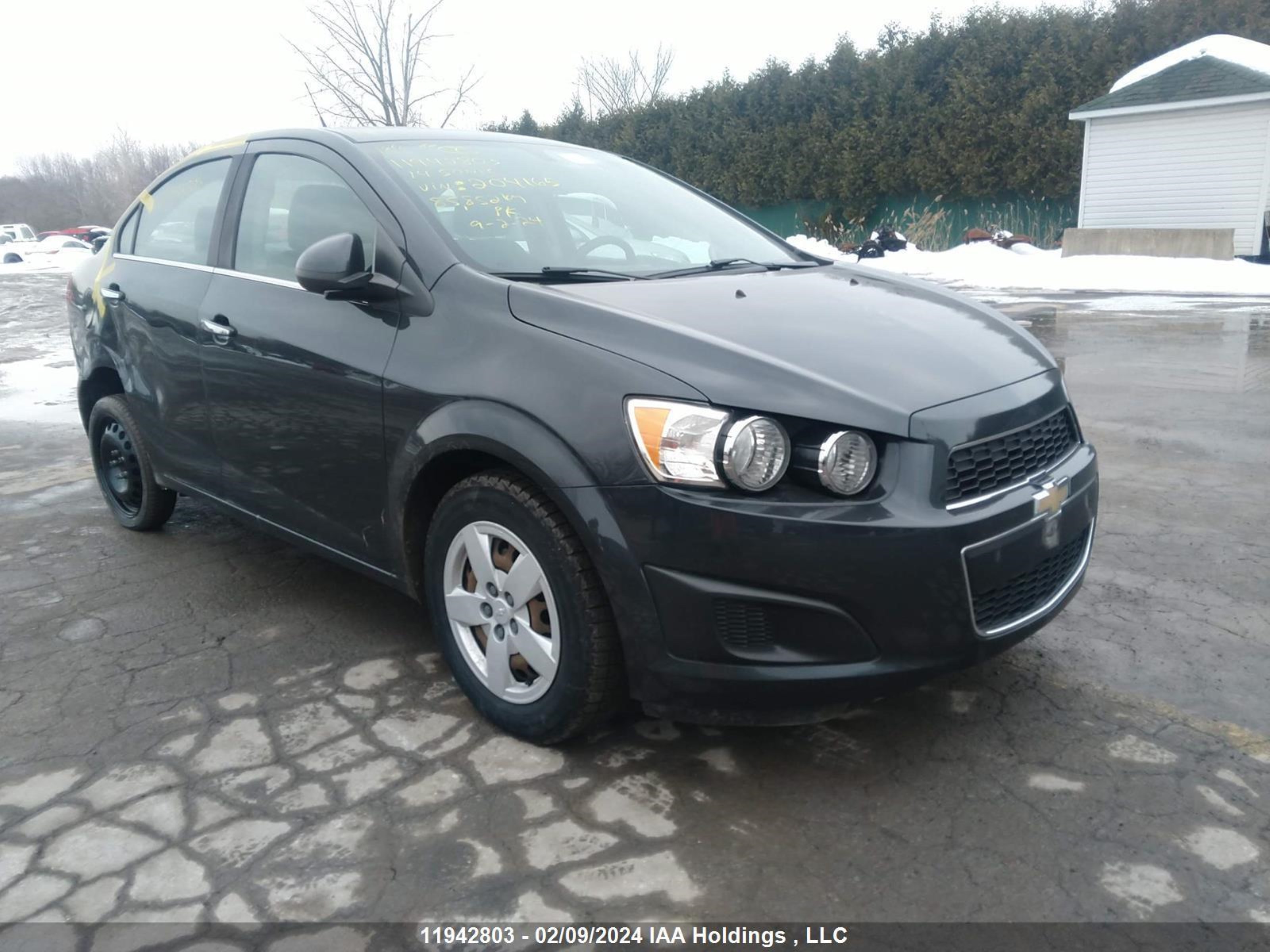 CHEVROLET SONIC 2014 1g1jc5eh9e4204165