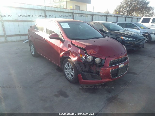 CHEVROLET SONIC 2013 1g1jc5sb1d4147670