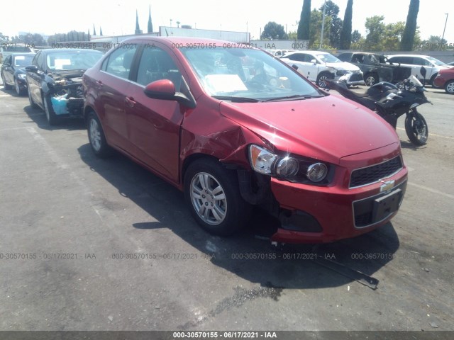 CHEVROLET SONIC 2013 1g1jc5sb1d4160547