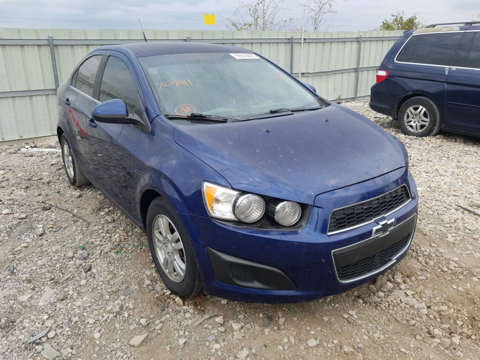 CHEVROLET SONIC LT 2012 1g1jc5sb3c4209911