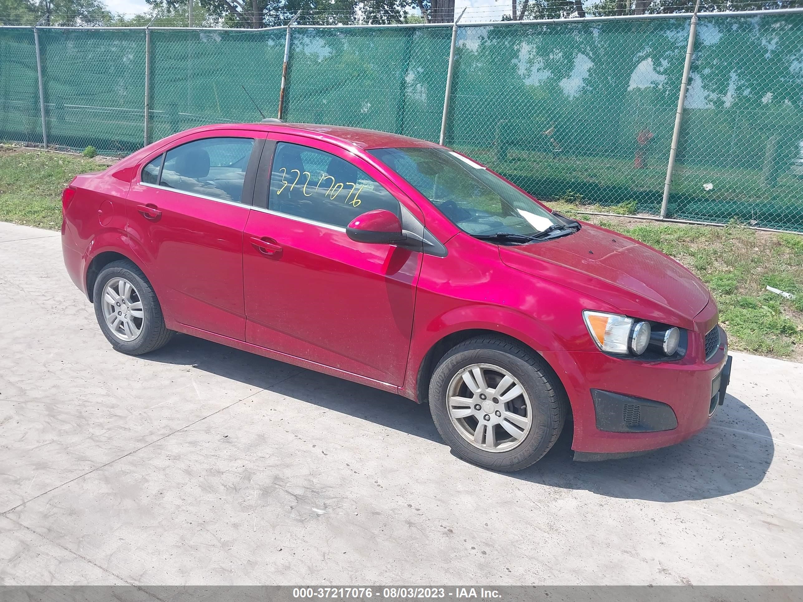 CHEVROLET SONIC 2015 1g1jc5sb4f4177362