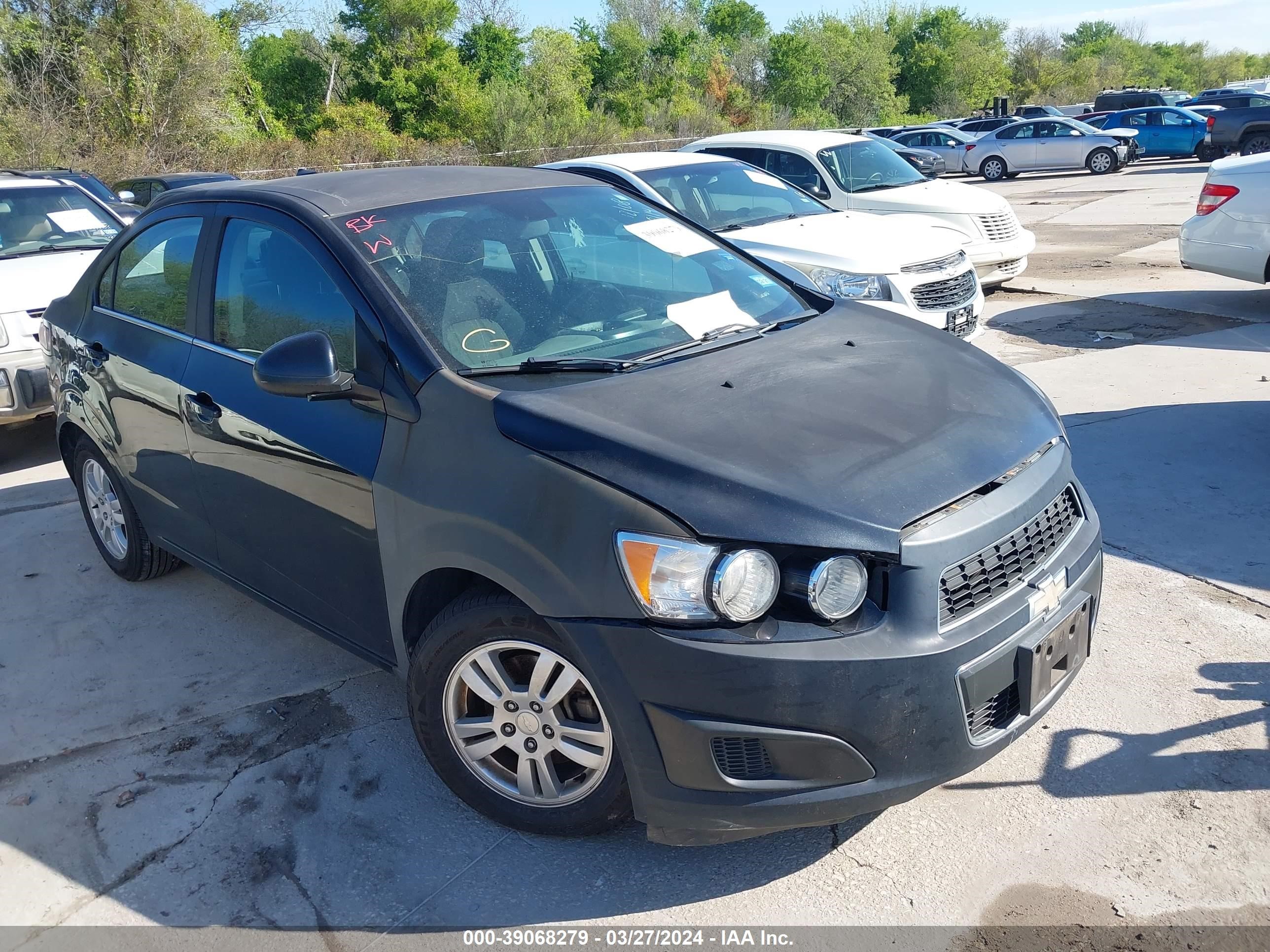 CHEVROLET SONIC 2013 1g1jc5sb7d4108114