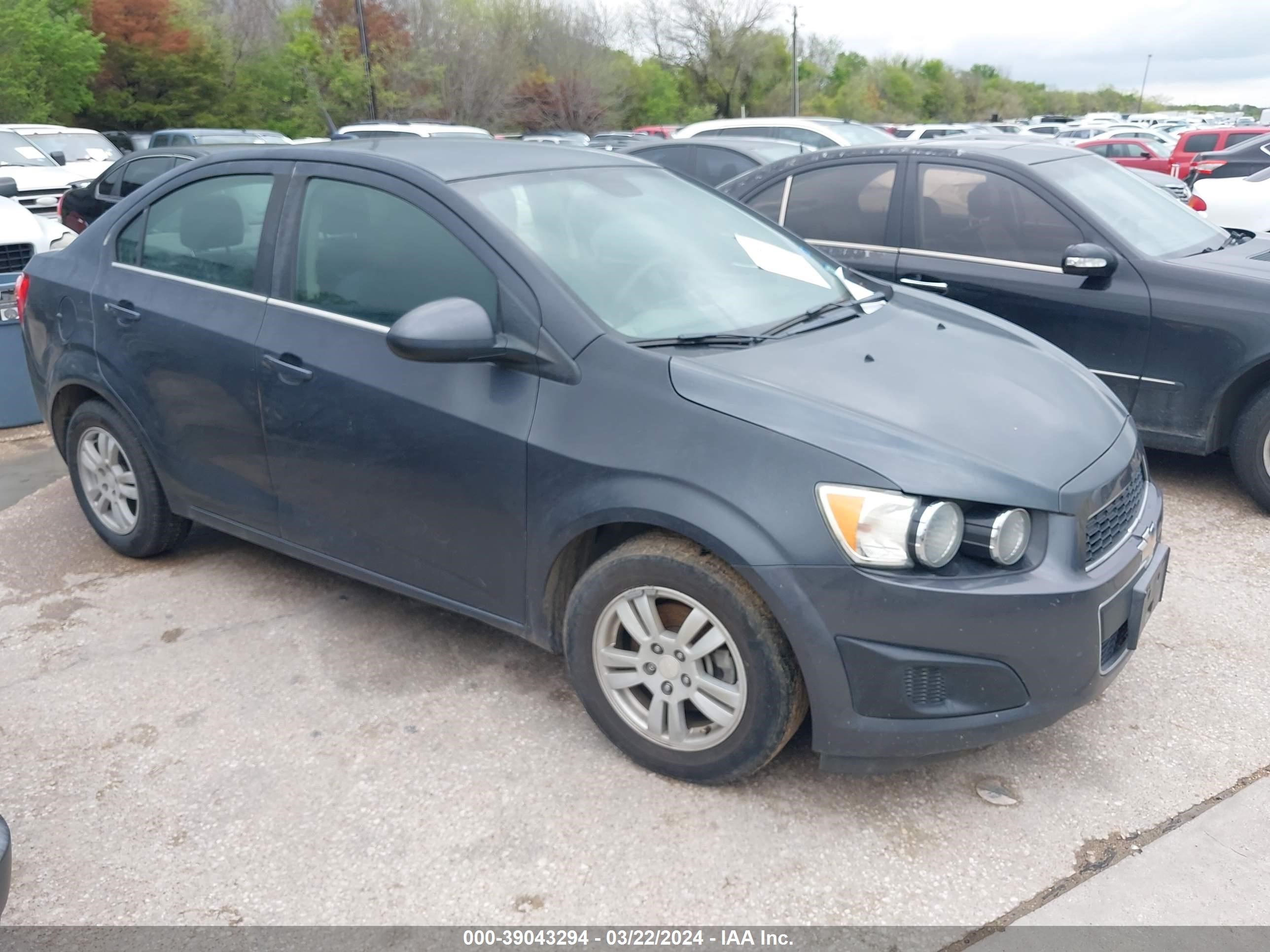 CHEVROLET SONIC 2013 1g1jc5sb8d4228083