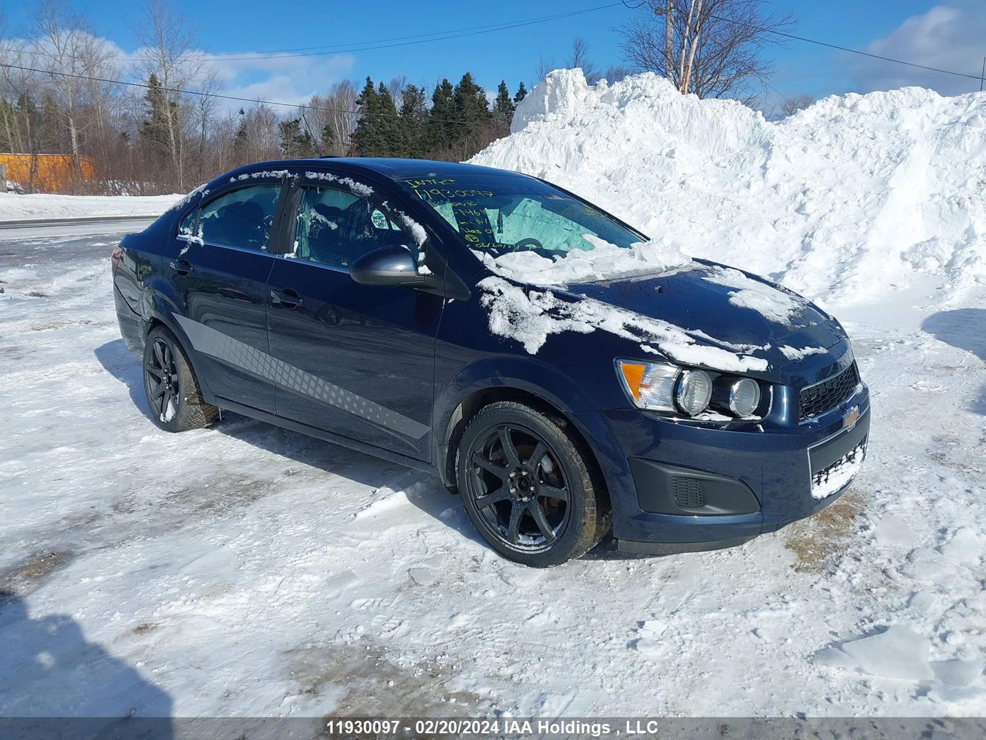 CHEVROLET SONIC 2016 1g1jc5sb8g4146102