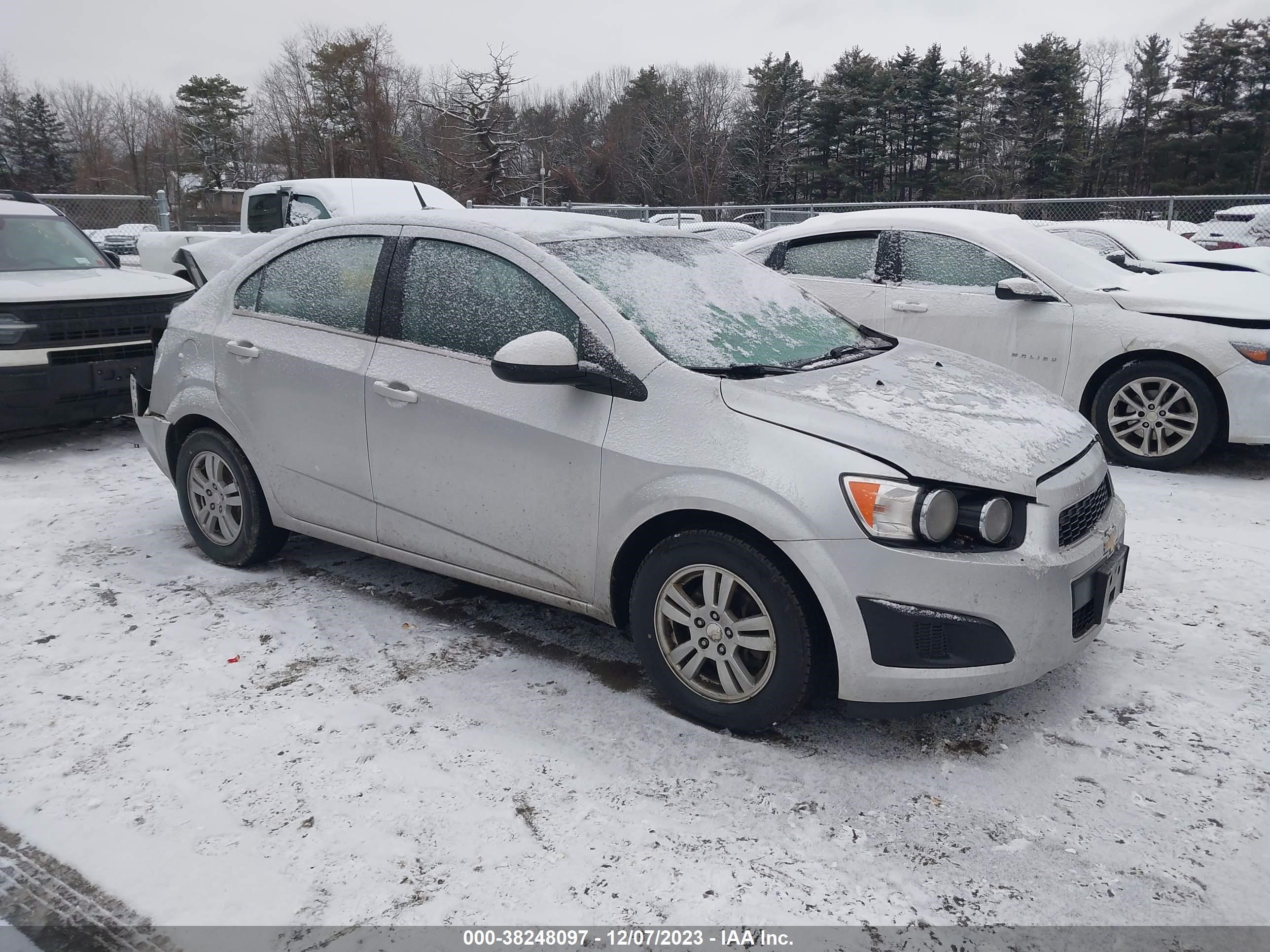 CHEVROLET SONIC 2014 1g1jc5sb9e4154934