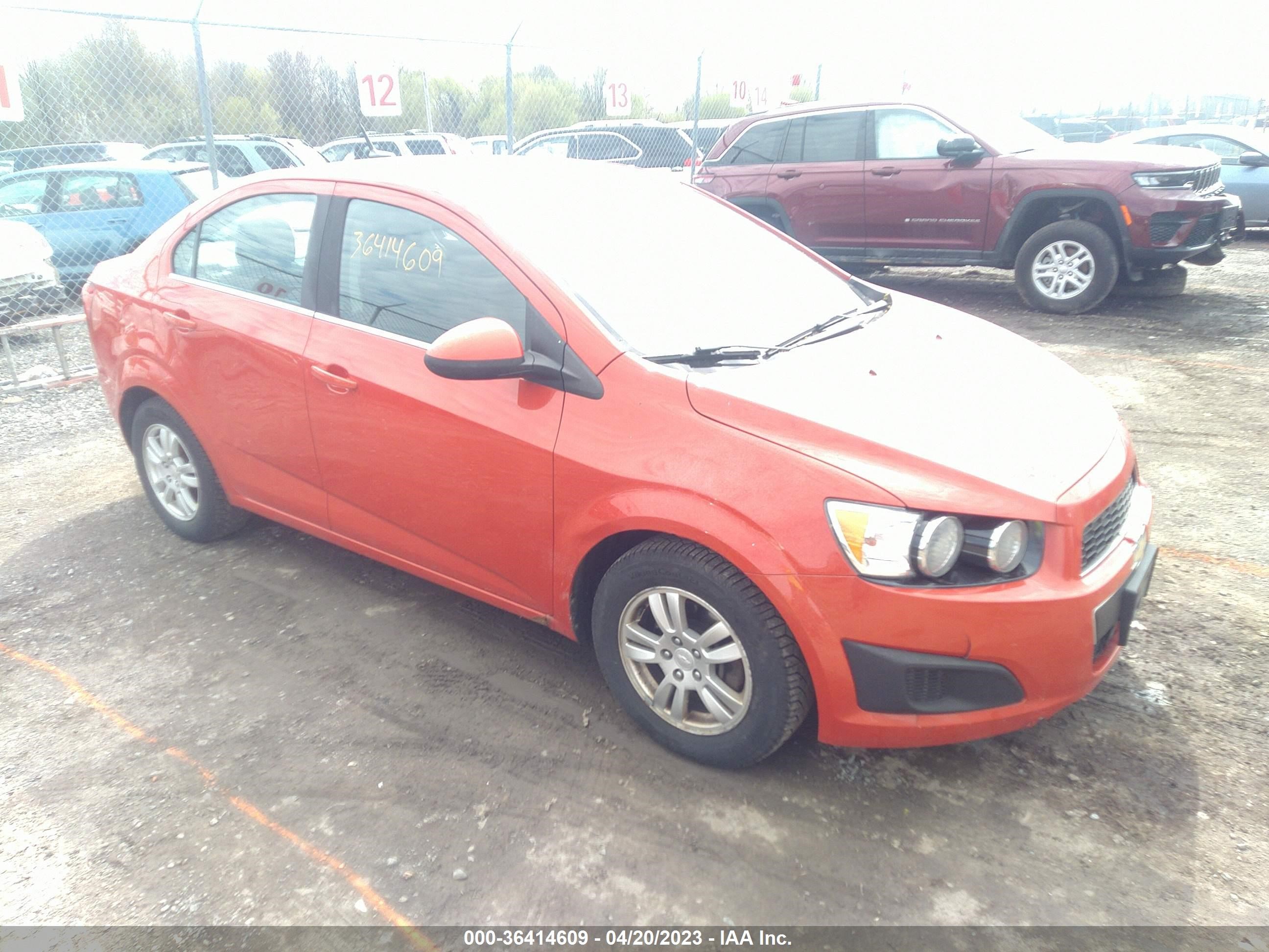 CHEVROLET SONIC 2013 1g1jc5sg2d4180060