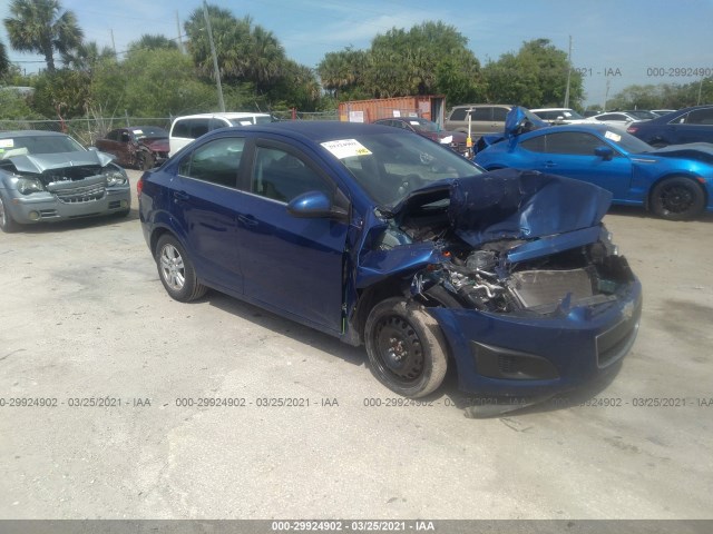 CHEVROLET SONIC 2013 1g1jc5sg2d4219746