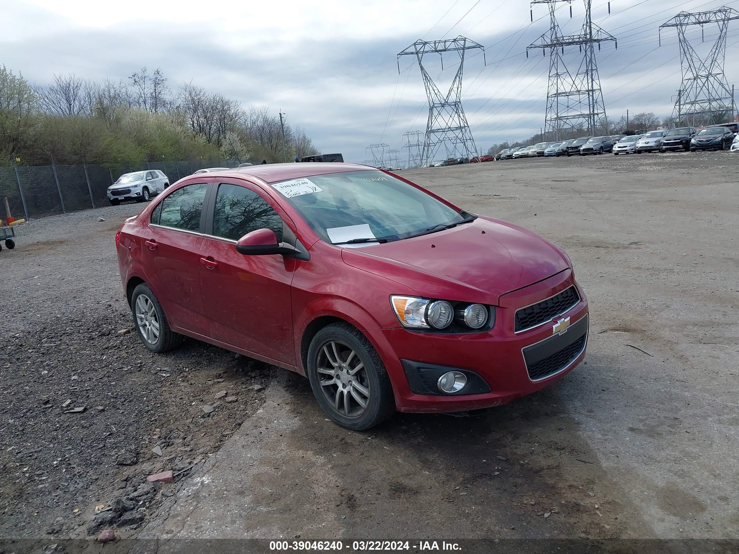 CHEVROLET SONIC 2016 1g1jc5sg4g4102609