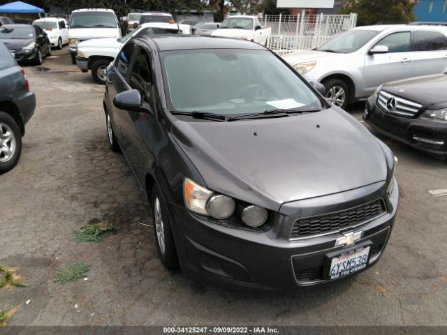 CHEVROLET SONIC 2013 1g1jc5sg5d4168016