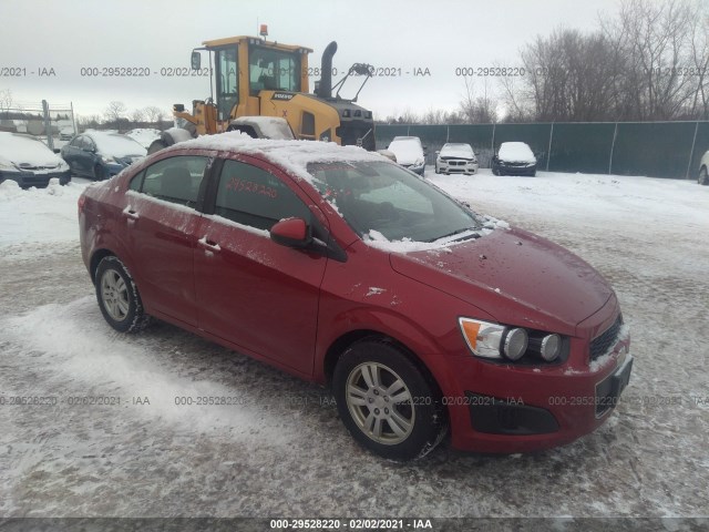 CHEVROLET SONIC 2013 1g1jc5sg6d4224397