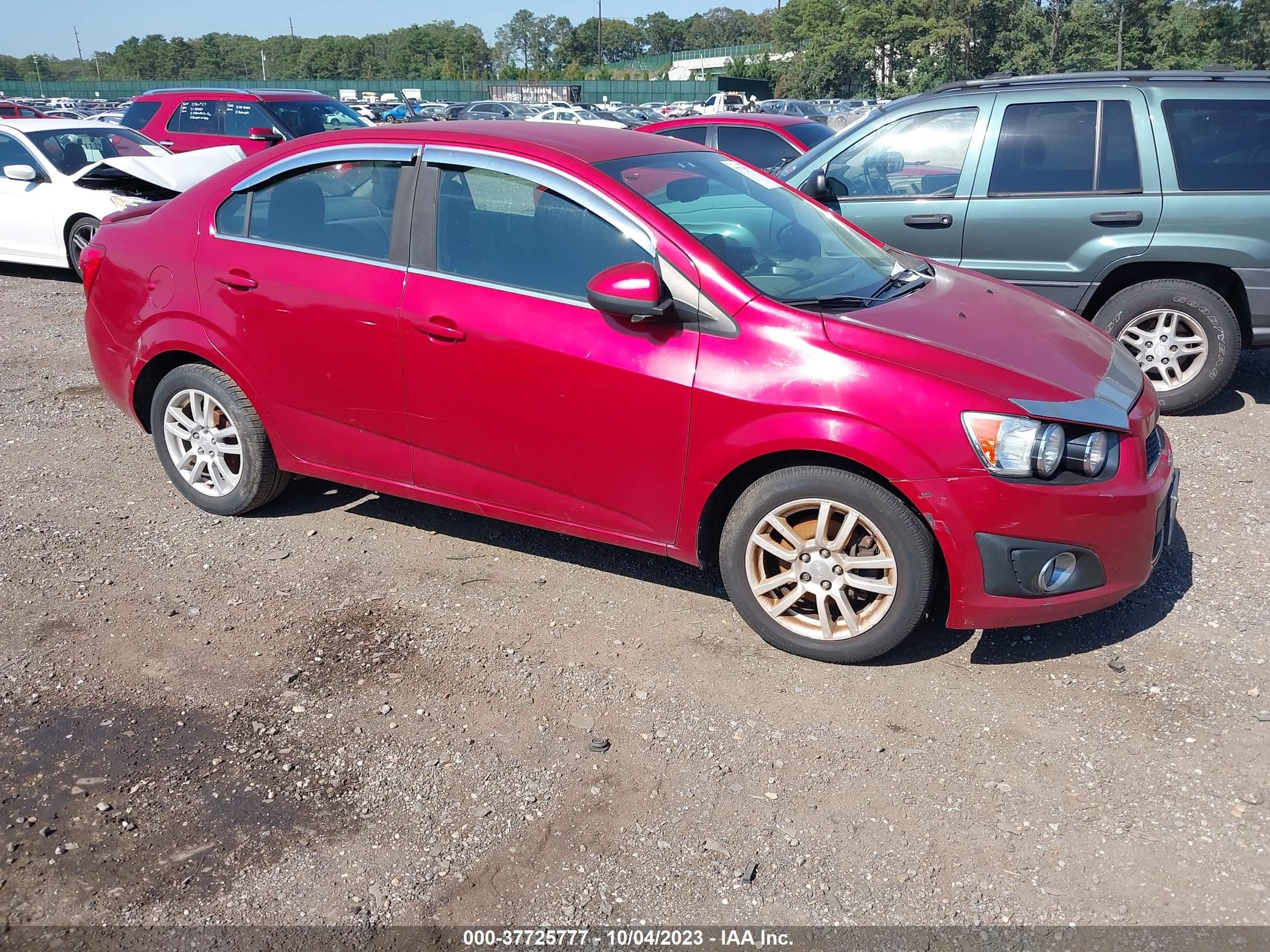 CHEVROLET SONIC 2014 1g1jc5sg6e4155731