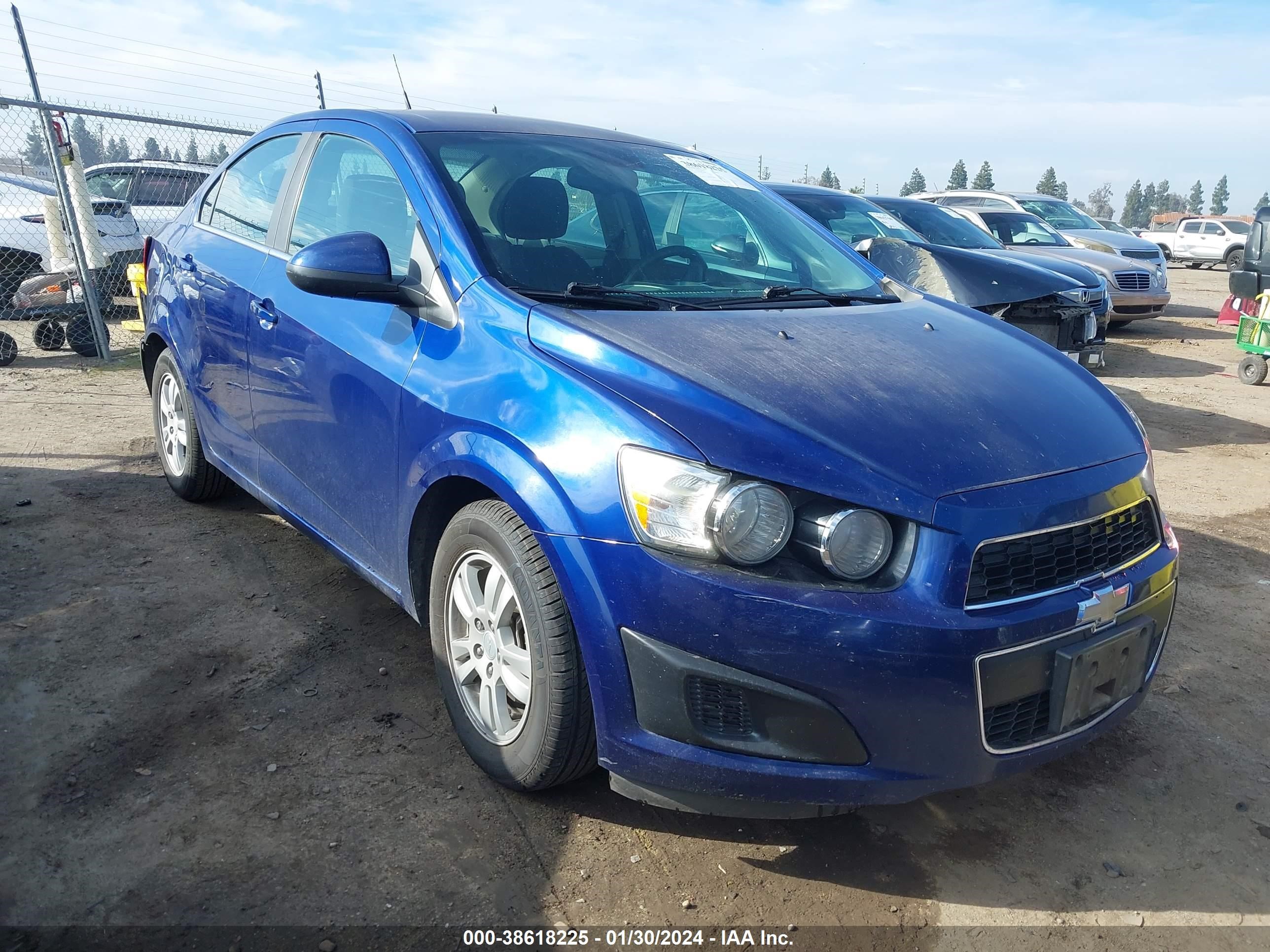 CHEVROLET SONIC 2013 1g1jc5sg8d4252900