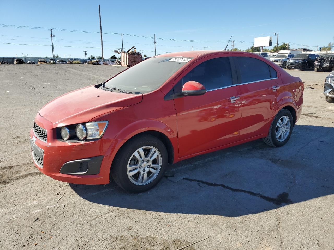 CHEVROLET SONIC 2012 1g1jc5sh0c4106319