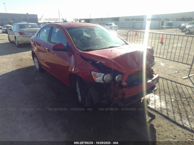 CHEVROLET SONIC 2013 1g1jc5sh0d4125020