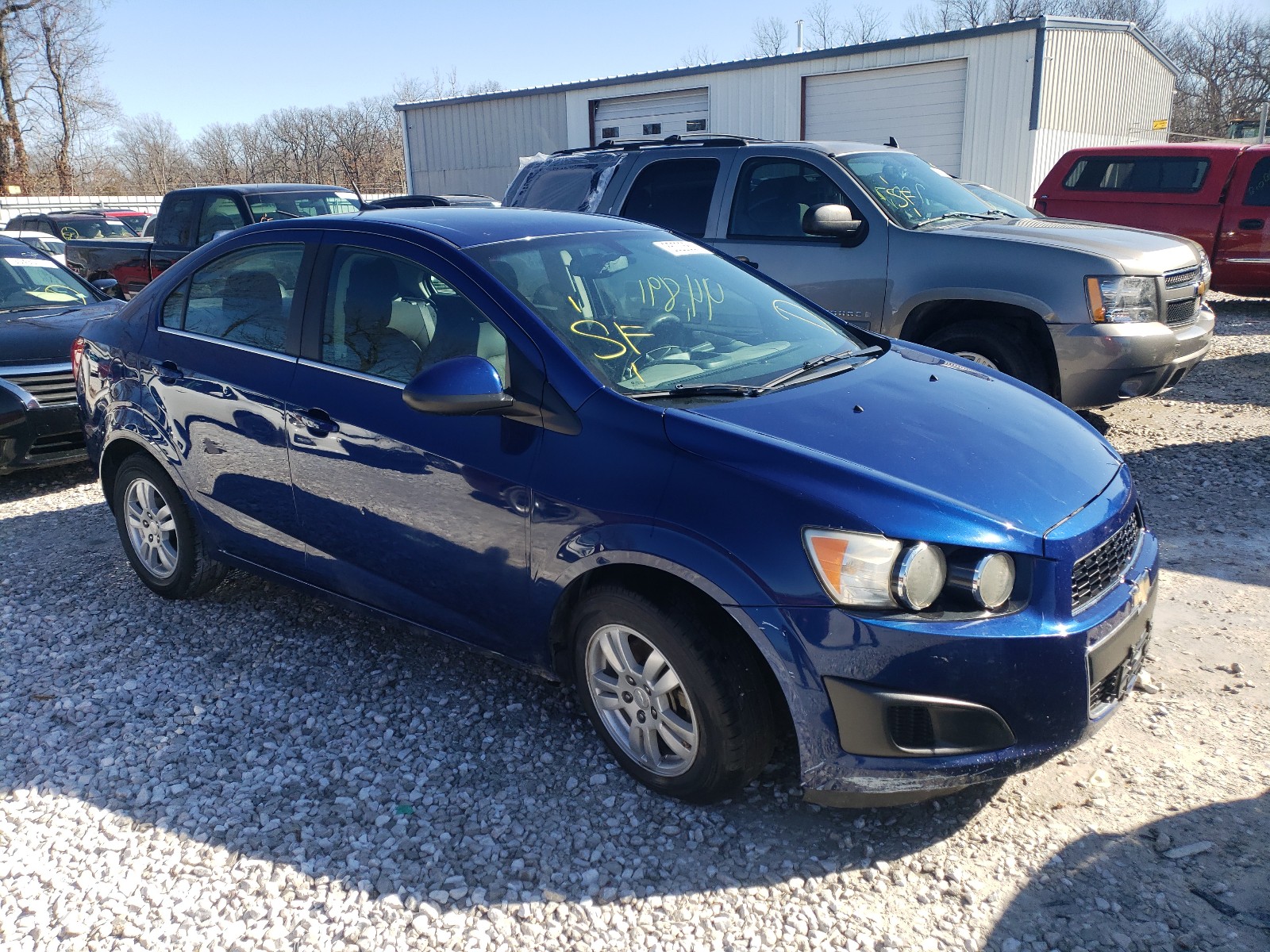 CHEVROLET SONIC LT 2014 1g1jc5sh0e4109756