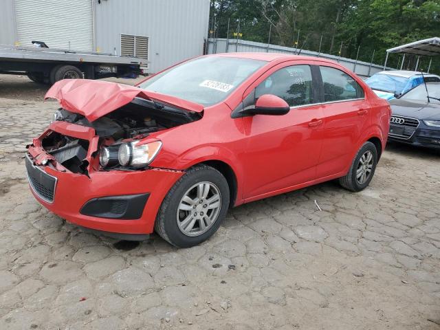 CHEVROLET SONIC LT 2014 1g1jc5sh0e4140084