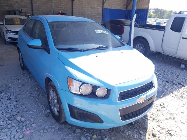 CHEVROLET SONIC LT 2014 1g1jc5sh0e4155605