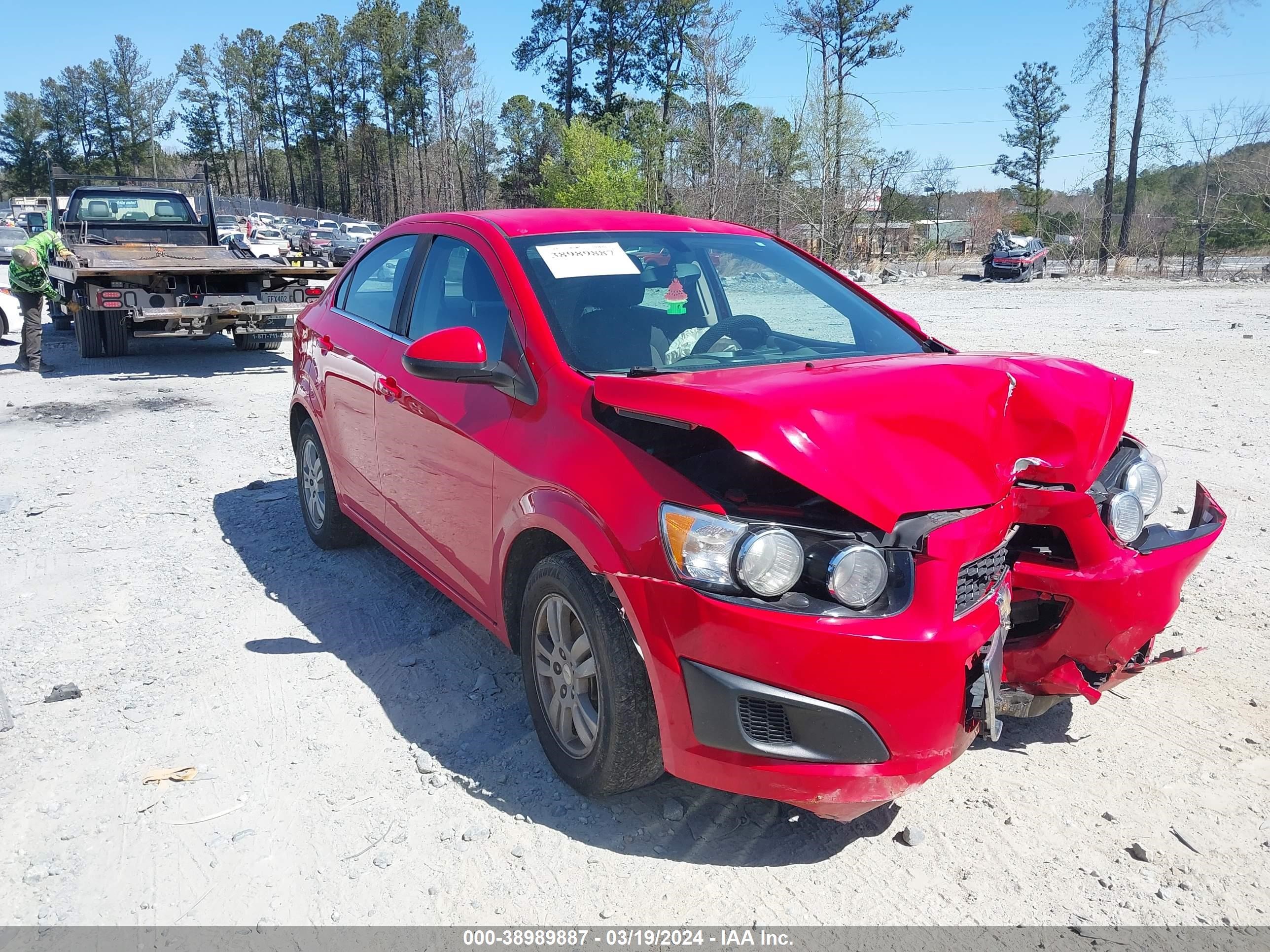 CHEVROLET SONIC 2014 1g1jc5sh0e4170492