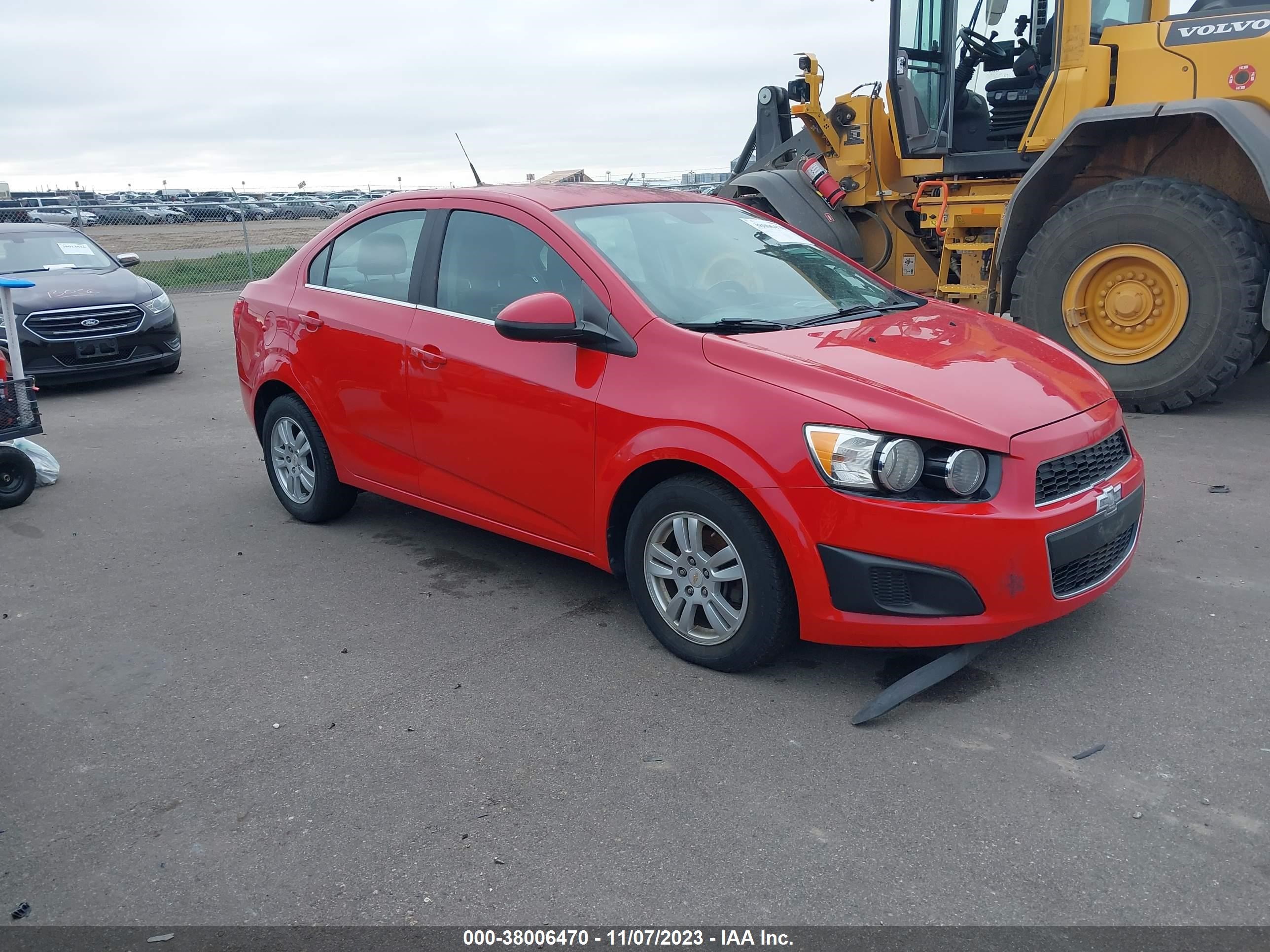 CHEVROLET SONIC 2012 1g1jc5sh1c4108662