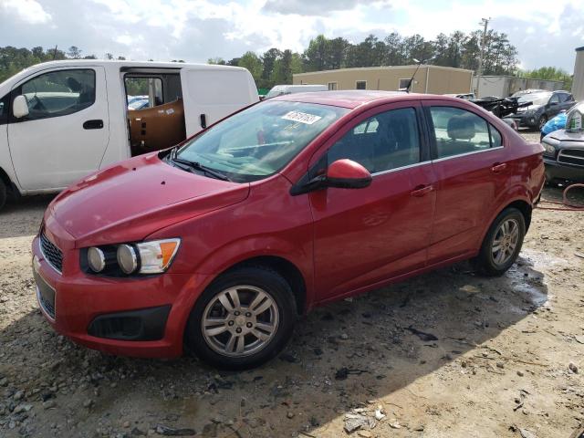 CHEVROLET SONIC LT 2014 1g1jc5sh1e4150509