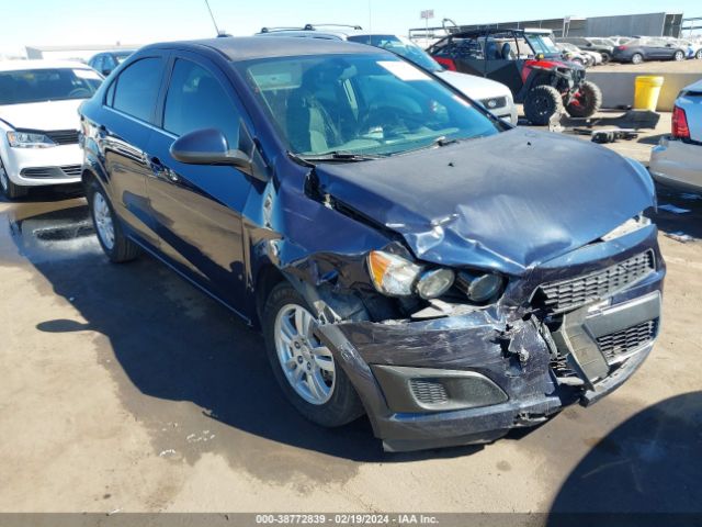 CHEVROLET SONIC 2015 1g1jc5sh1f4217613