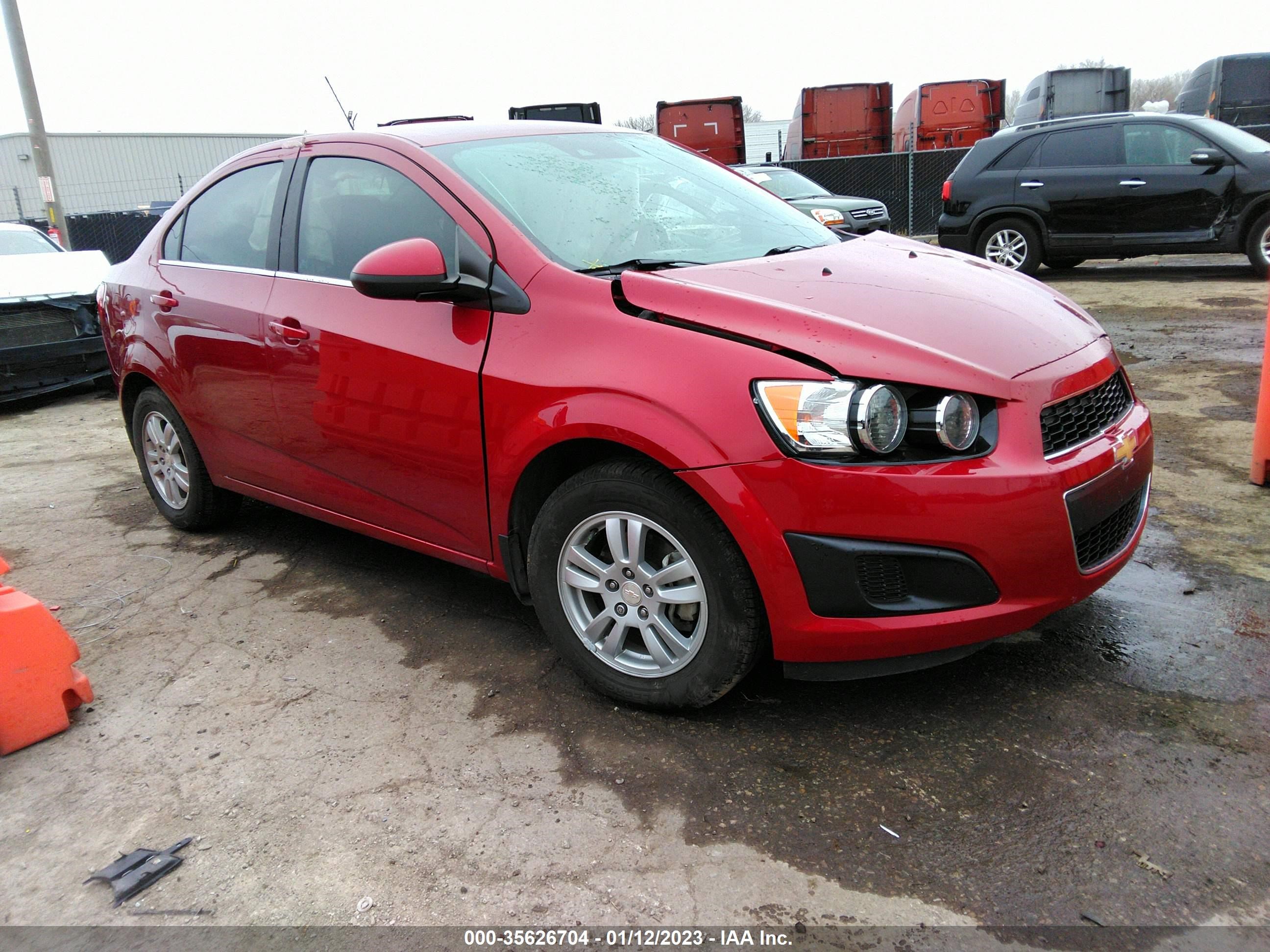 CHEVROLET SONIC 2016 1g1jc5sh1g4126925