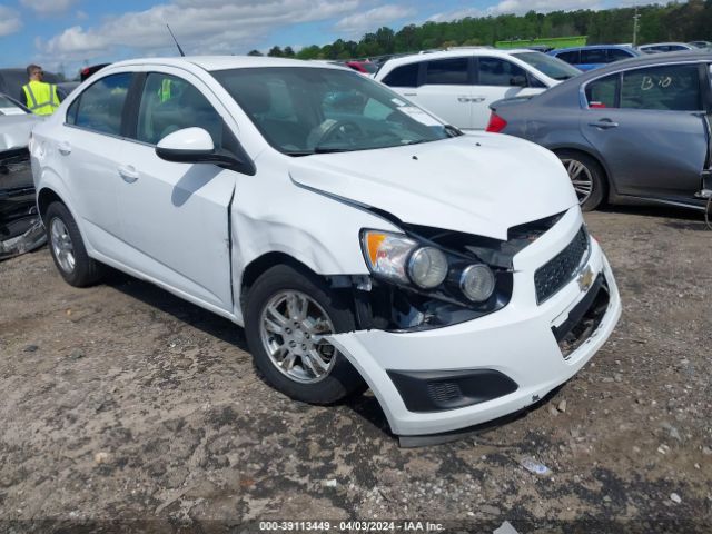 CHEVROLET SONIC 2013 1g1jc5sh2d4126945