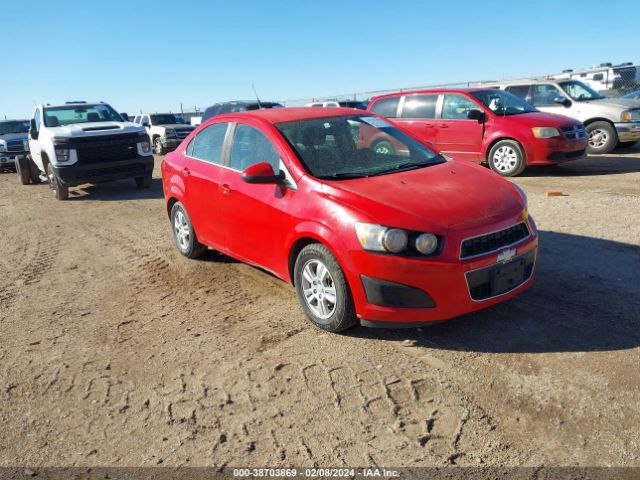 CHEVROLET SONIC 2013 1g1jc5sh2d4212952