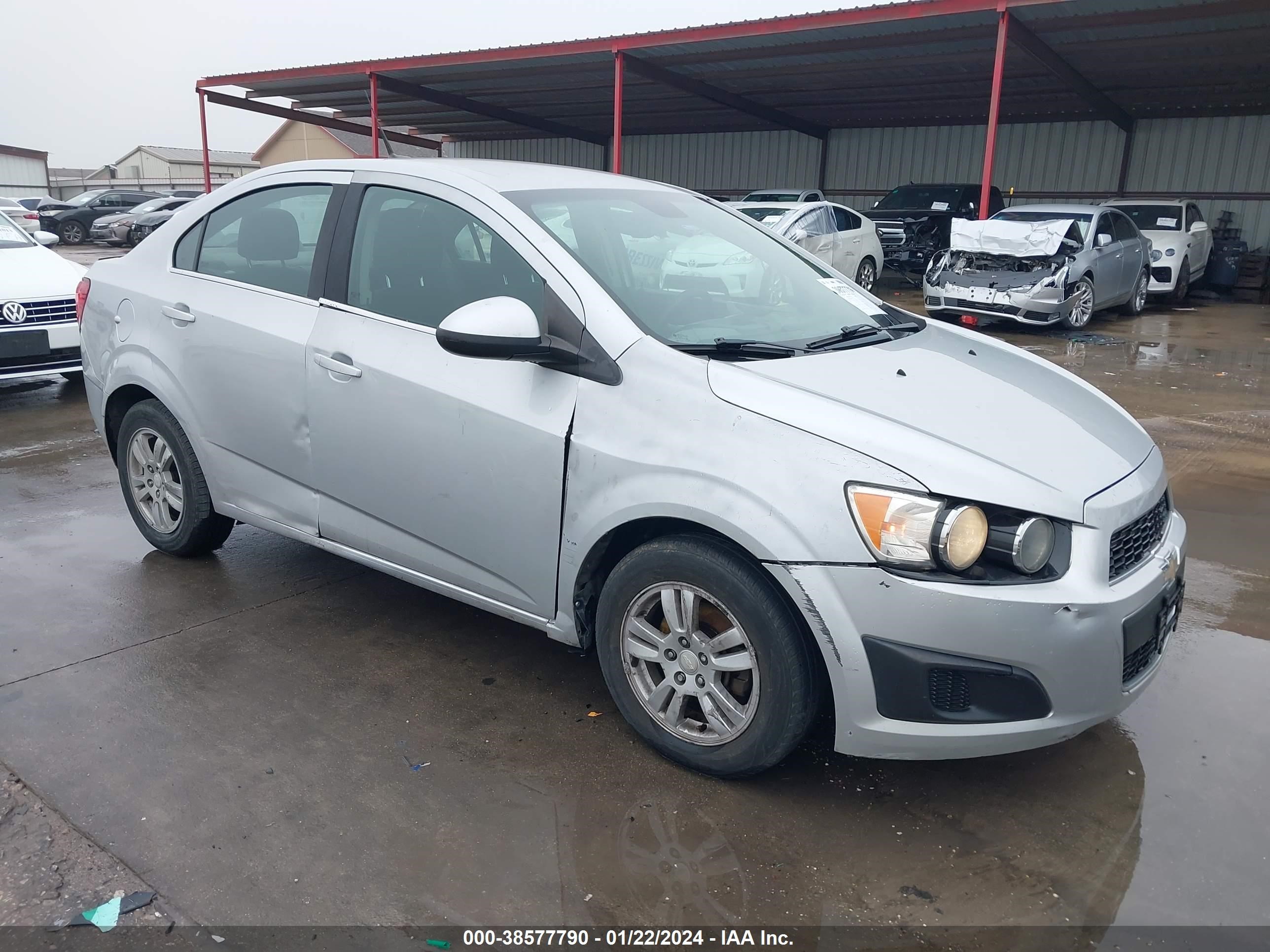 CHEVROLET SONIC 2013 1g1jc5sh2d4229539